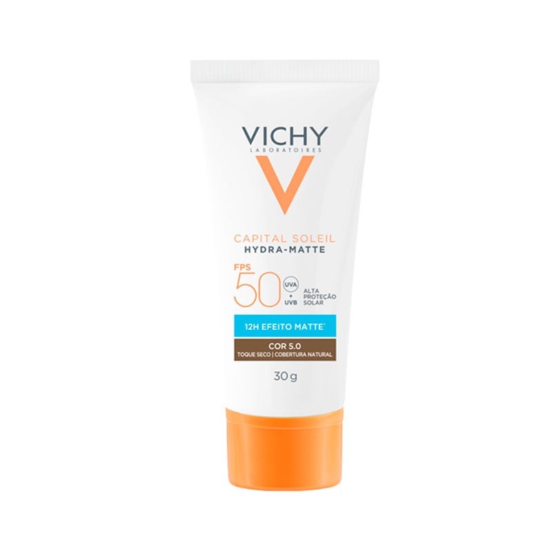 Protetor Solar Facial Vichy Capital Soleil Hydra-matte Fps50 Cor 5.0 30g