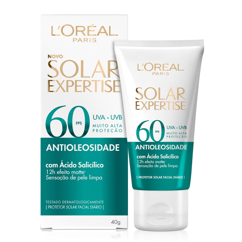 Protetor Solar Expertise L'Oréal Paris Antioleo F60 40g