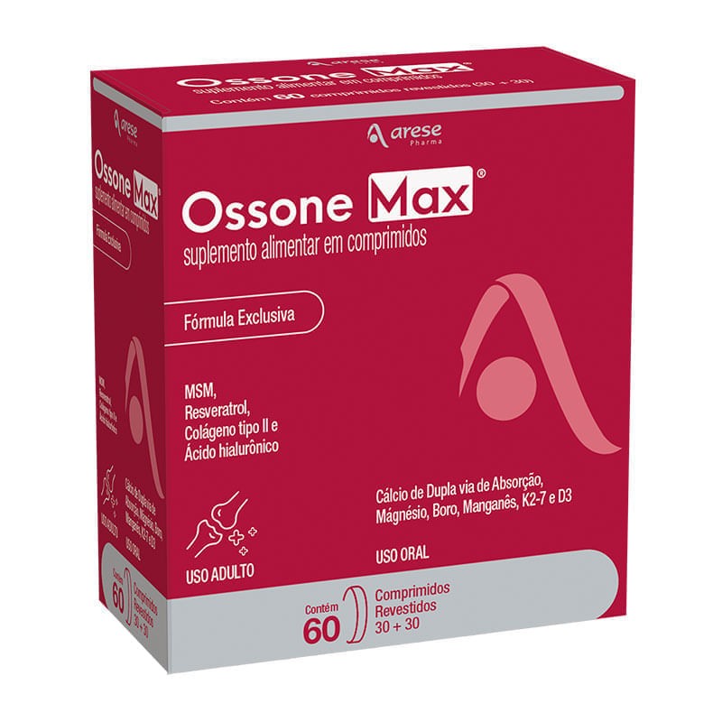 Ossone Max c/60 Comprimidos Revestidos