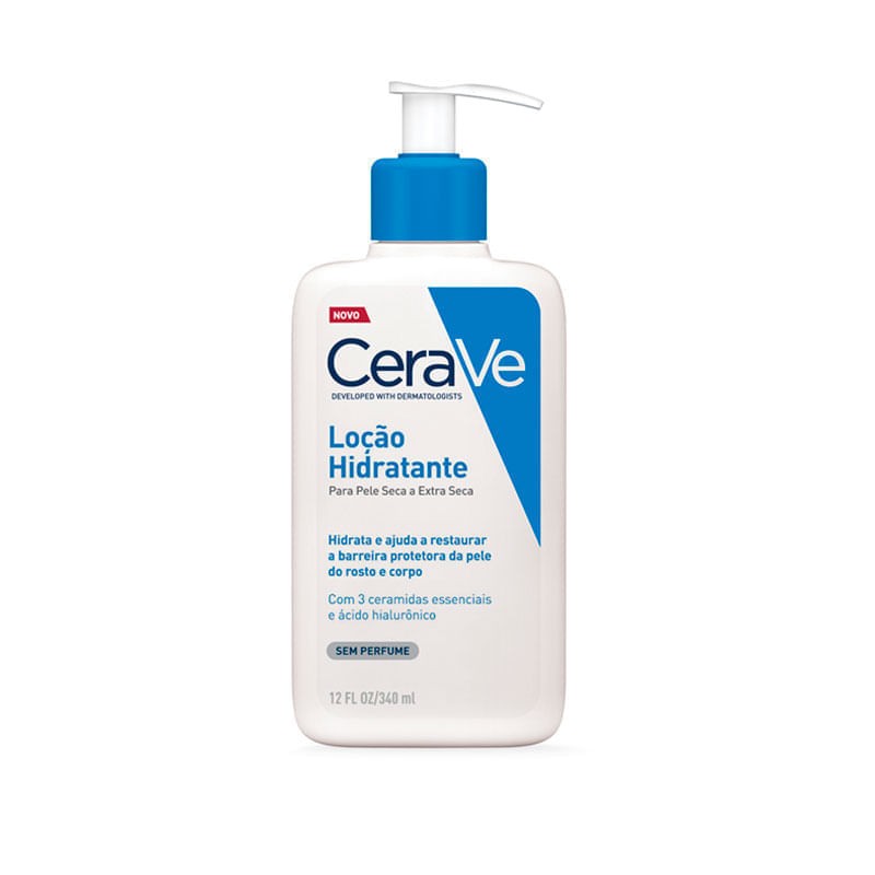 Locao Hidratante Sem Perfume Cerave Frasco 340ml