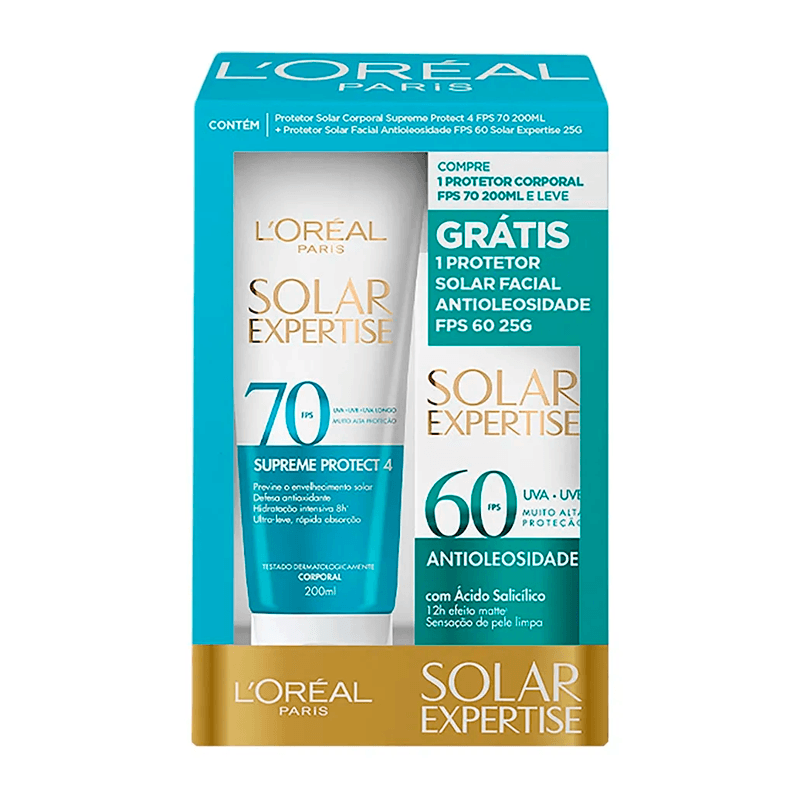Pack Solar Expertise Prot F70+fac F60 L'Oréal Paris