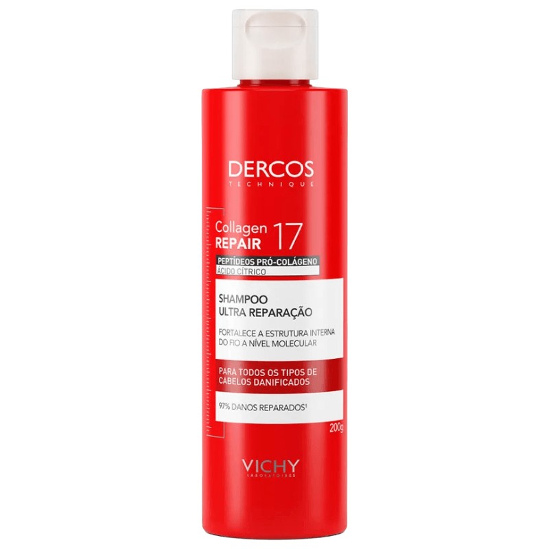 Vichy Dercos Collagen 17 Shampoo 200ml