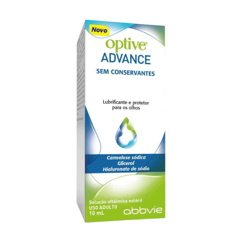 Optive Advance Solucao Oftalmica Esteril 10ml