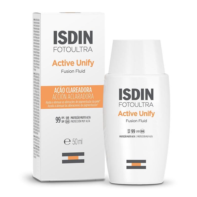 Clareador Facial Isdin Active Unify S/cor Fps99 50ml