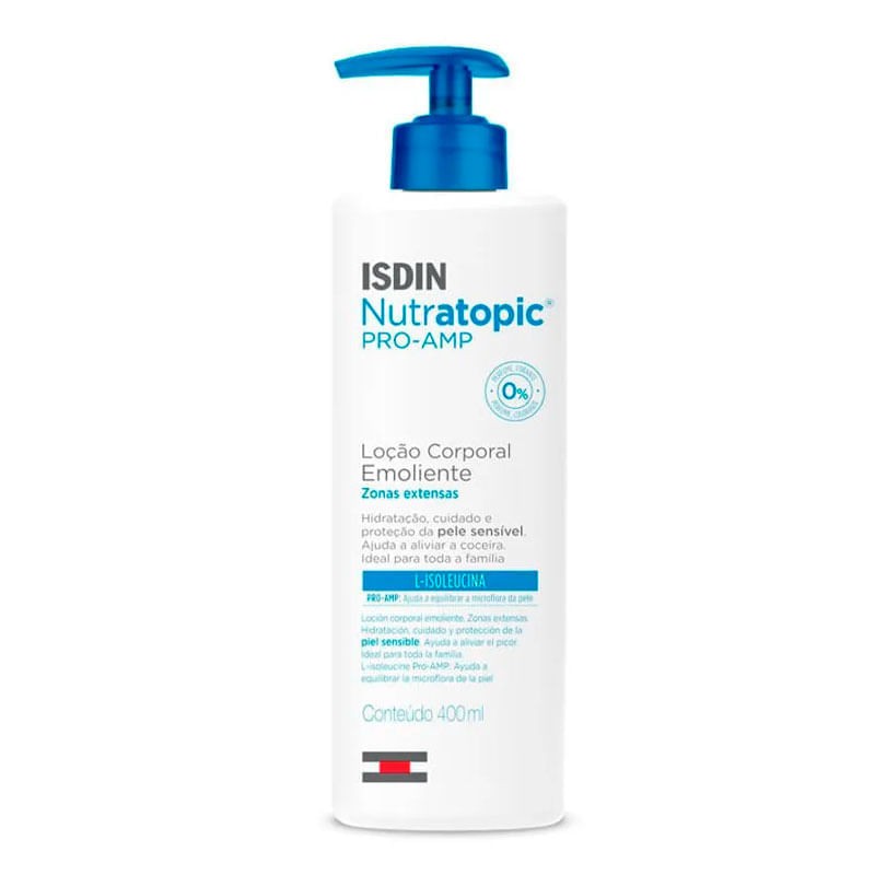 Locao Nutratopic Pro-amp Isdin 400ml