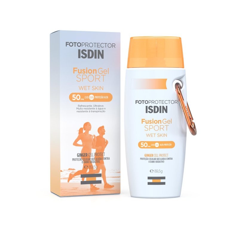 Protetor Solar Facial Fusion Gel Sport Fps50 Isdin 89,5g
