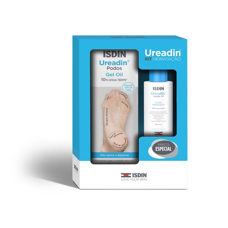 Pack Ureadin Podos Gel Oil+ Locao Hidratante 100ml Preco Especial