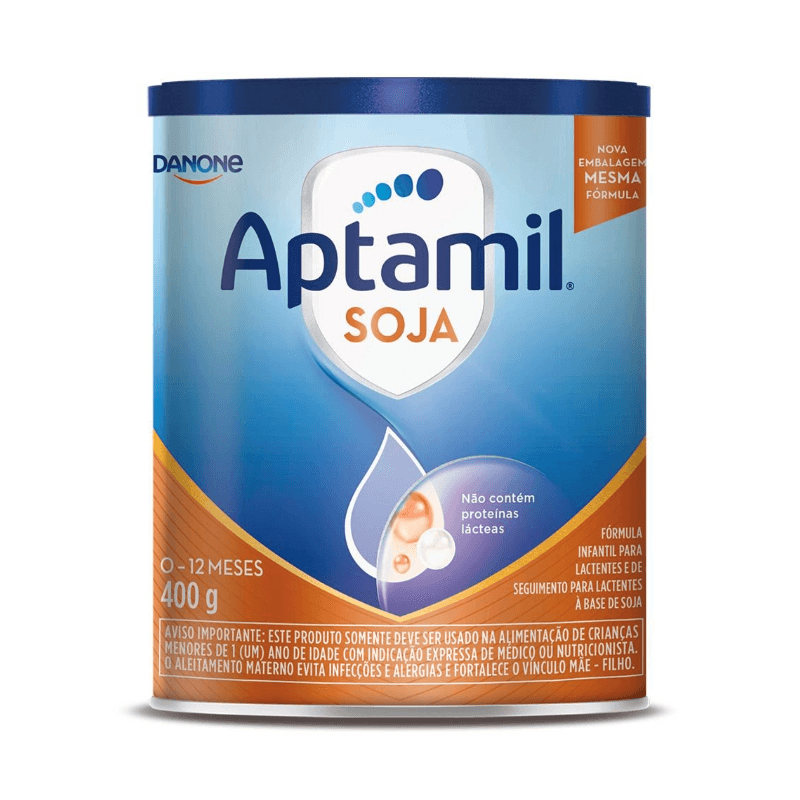 Formula Infantil Aptamil Soja 2 0 A 12 Meses 400g