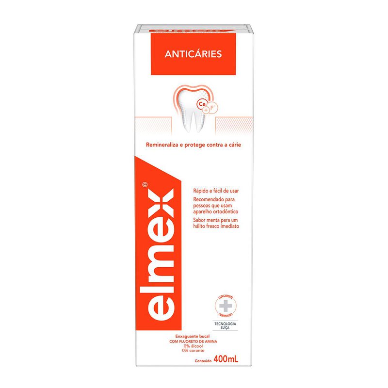 Antisseptico Bucal Elmex Anticaries 400ml