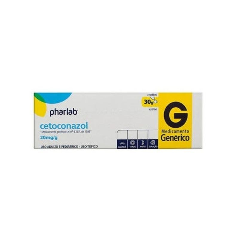 Cetoconazol 20mg/g creme 30g Pharlab